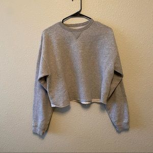 Vintage cropped sweatshirt
